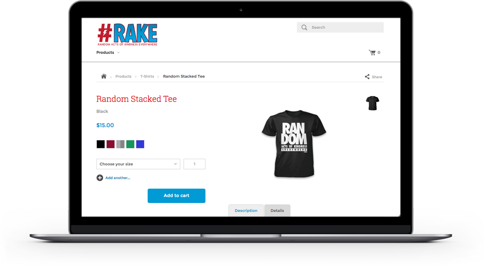 RAKE Online Store